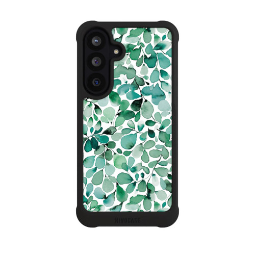 Samsung Galaxy S26 FE NIVOmax Feuilles feuillues à motif aquarelle