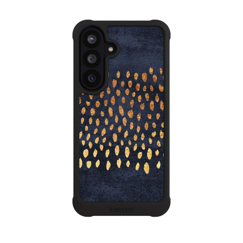 Samsung Galaxy S26 FE NIVOmax Or &amp; Bleu Pattern