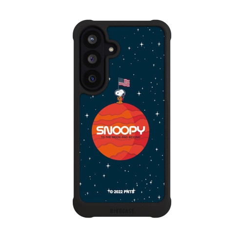 Samsung Galaxy S26 FE NIVOmax Snoopy Weltraumreisender Orange