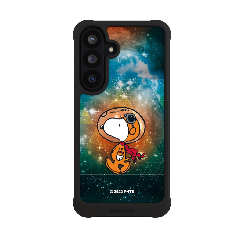 Galaxy S26 FE NIVOmax Snoopy Voyageur de l'espace Vert