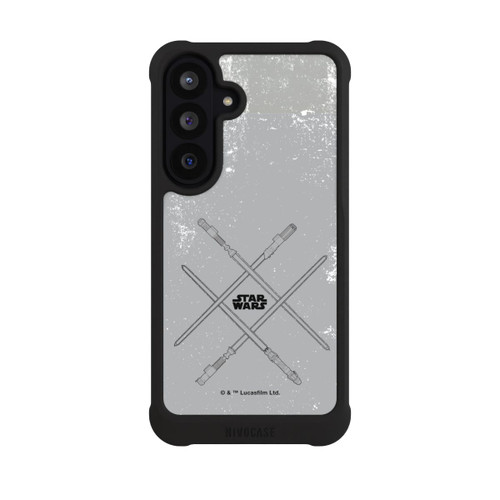 Samsung Galaxy S26 FE NIVOmax Lichtschwerter Grau