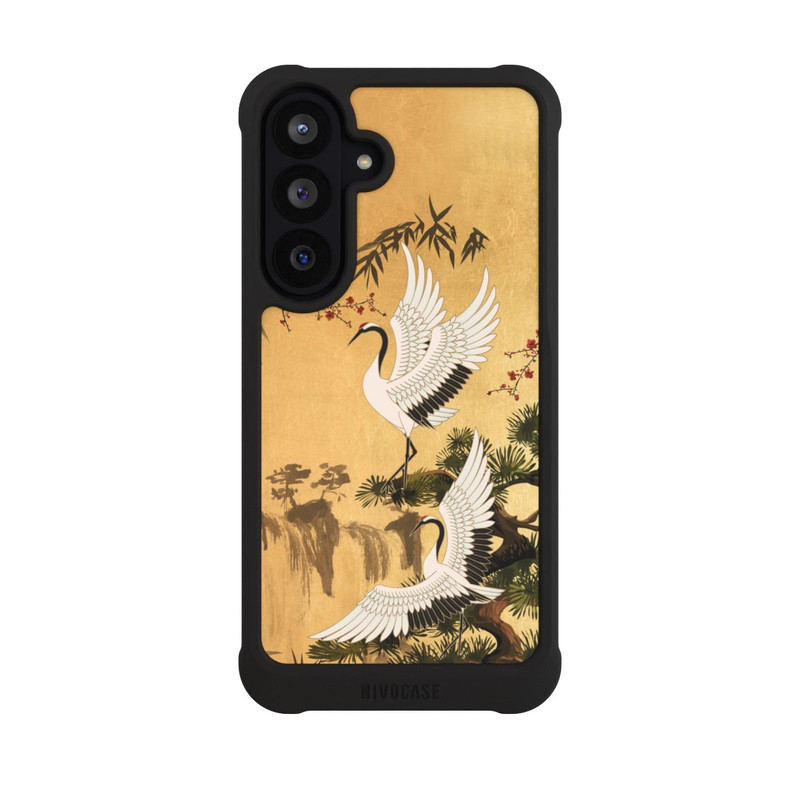 Galaxy S26 FE NIVOmax Kraniche Gold Japan 2