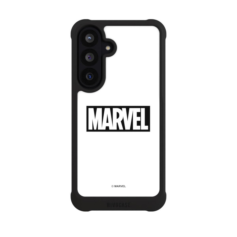 Galaxy S26 FE NIVOmax Marvel Logo White