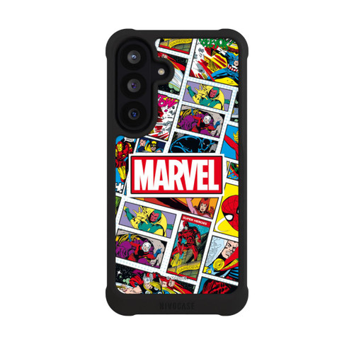 Samsung Galaxy S26 FE NIVOmax Marvel Comic Pattern