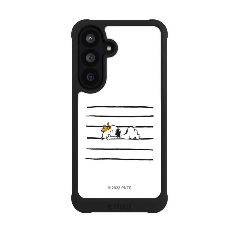 Galaxy S26 FE NIVOmax Snoopy & Woodstock Lignes