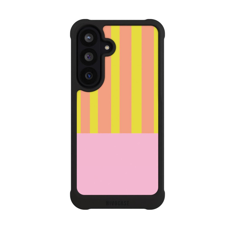 Galaxy S26 FE NIVOmax Neonfarbige Streifen