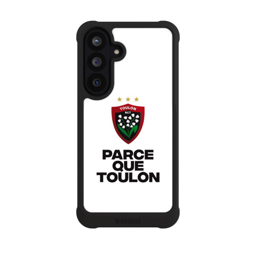 Samsung Galaxy S26 FE NIVOmax Parce Que Toulon Blanc