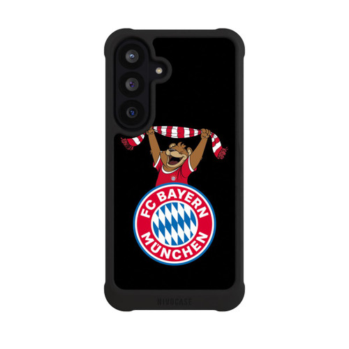 Samsung Galaxy S26 FE NIVOmax Bernie Jubel mit Schal Schwarz