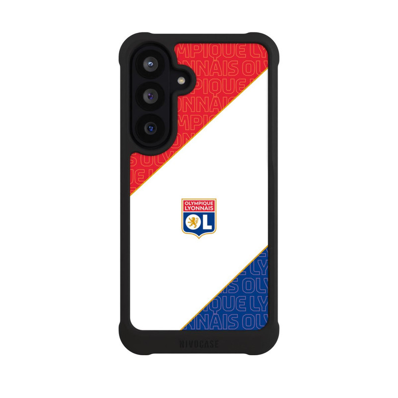Galaxy S26 FE NIVOmax OL Logo Rot und Blau