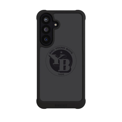 Samsung Galaxy S26 FE NIVOmax BSC YB Logo Gris