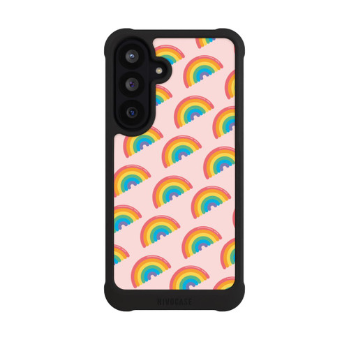Samsung Galaxy S26 FE NIVOmax Kawaii-Regenbögen