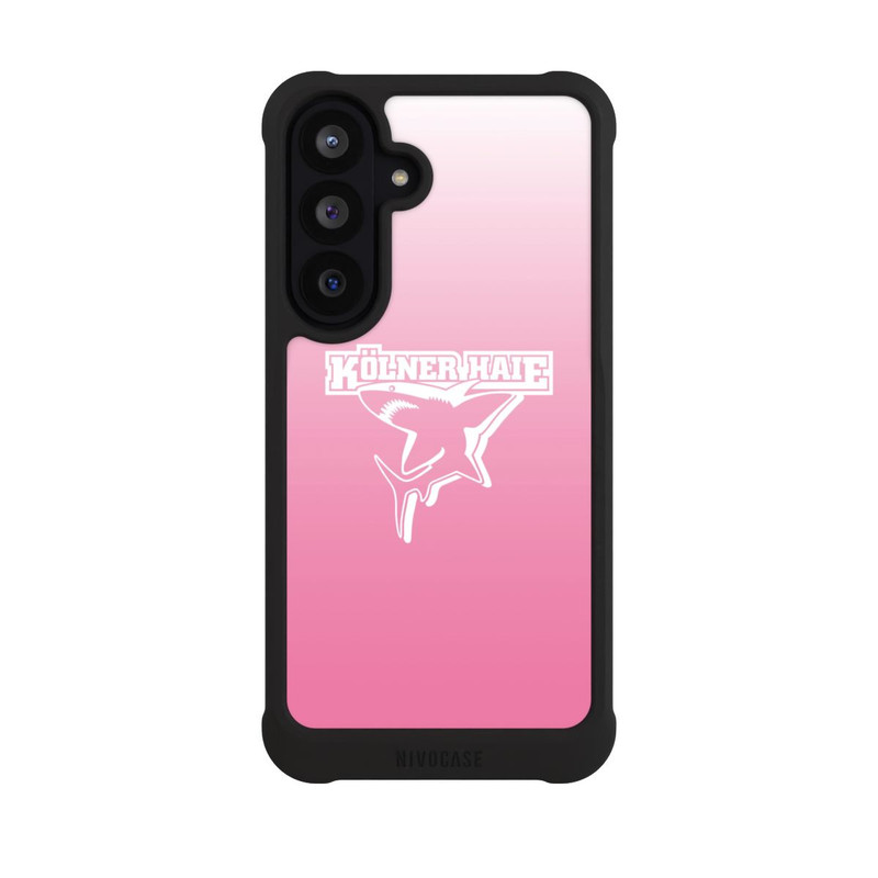 Galaxy S26 FE NIVOmax Kölner Haie Weiß Rosa