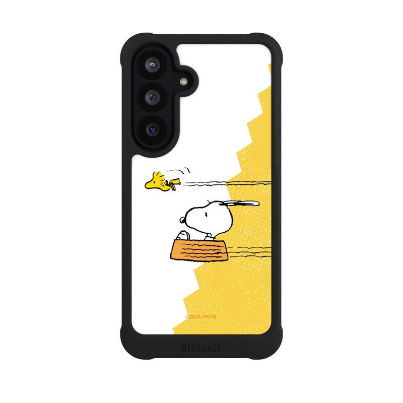 Galaxy S26 FE NIVOmax Snoopy avec Woodstock