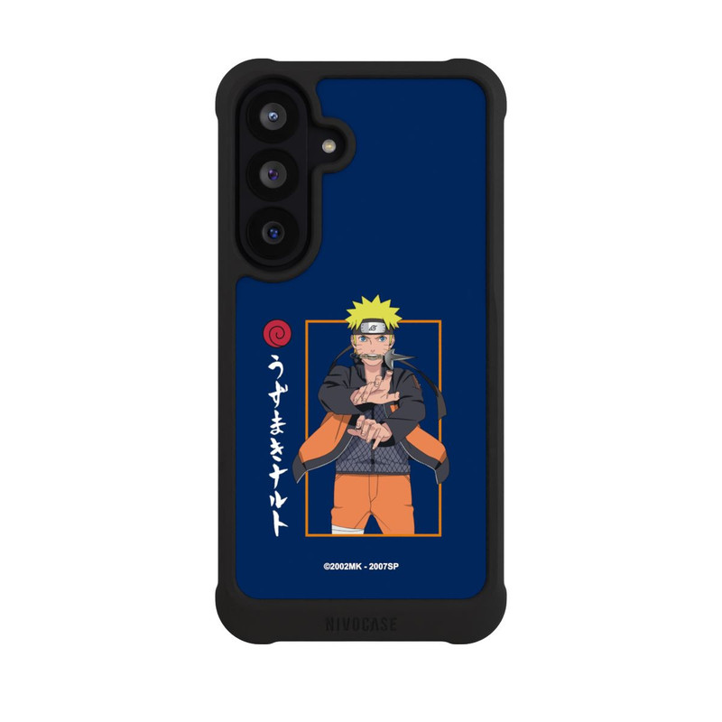 Galaxy S26 FE NIVOmax Naruto Kampfposition Blau