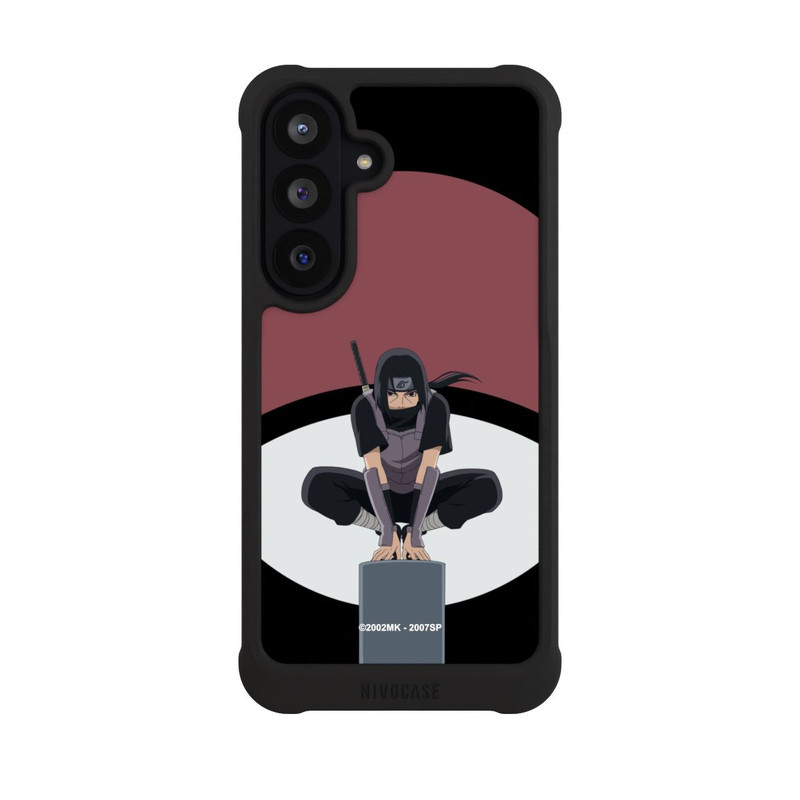 Galaxy S26 FE NIVOmax Itachi Uchiha Symbol schwarz