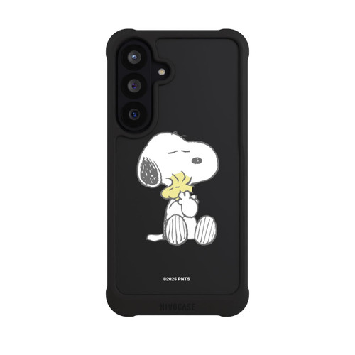 Samsung Galaxy S26 FE NIVOmax Snoopy And Woodstock Cuddling transparent
