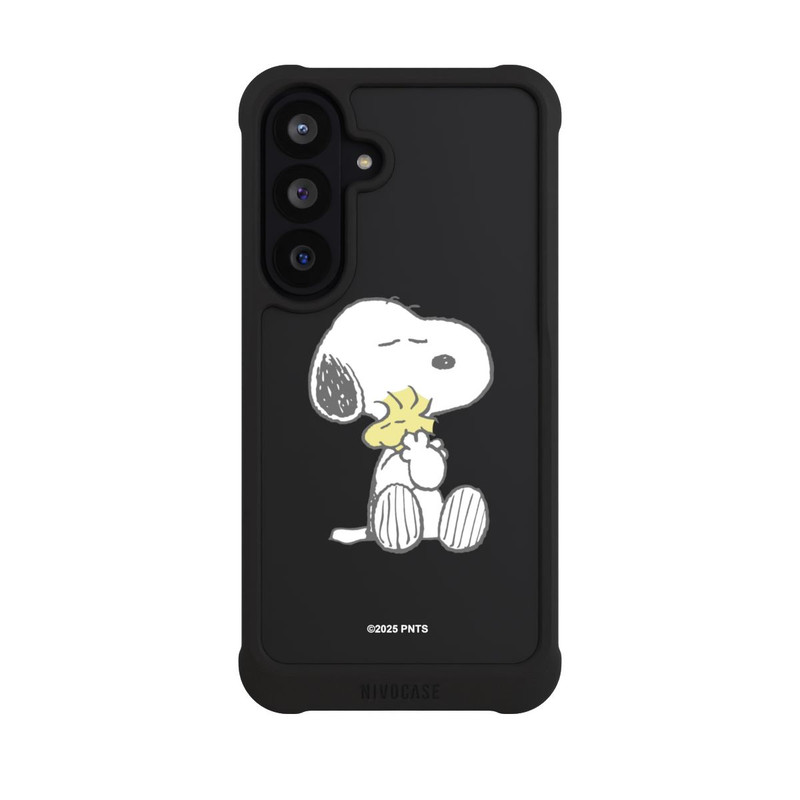 Galaxy S26 FE NIVOmax Snoopy And Woodstock Cuddling transparent