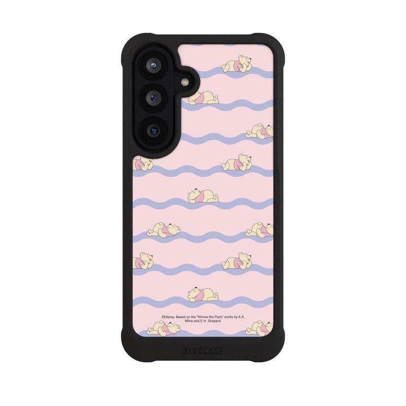 Galaxy S26 FE NIVOmax Winnie the Pooh Pink Waves