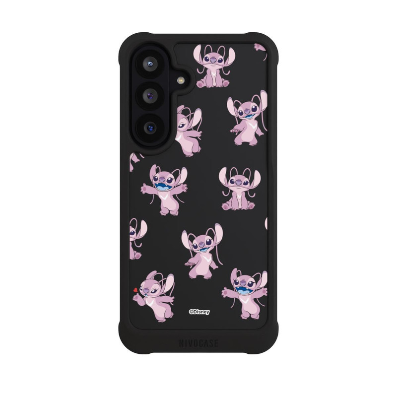 Galaxy S26 FE NIVOmax Angel Faces Pattern Transparent