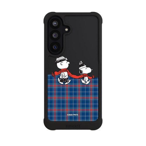 Samsung Galaxy S26 FE NIVOmax Peanuts Weihnachtspulli Transparent