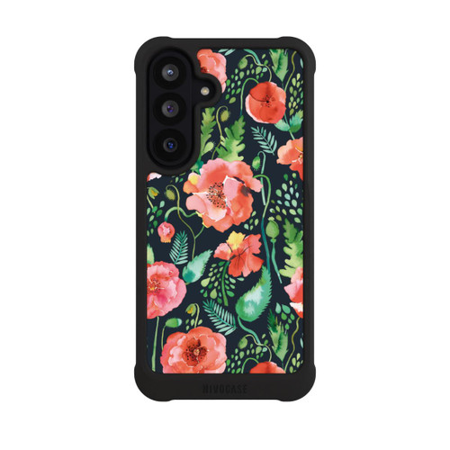 Samsung Galaxy S26 FE NIVOmax Poppies Dark Wilderness
