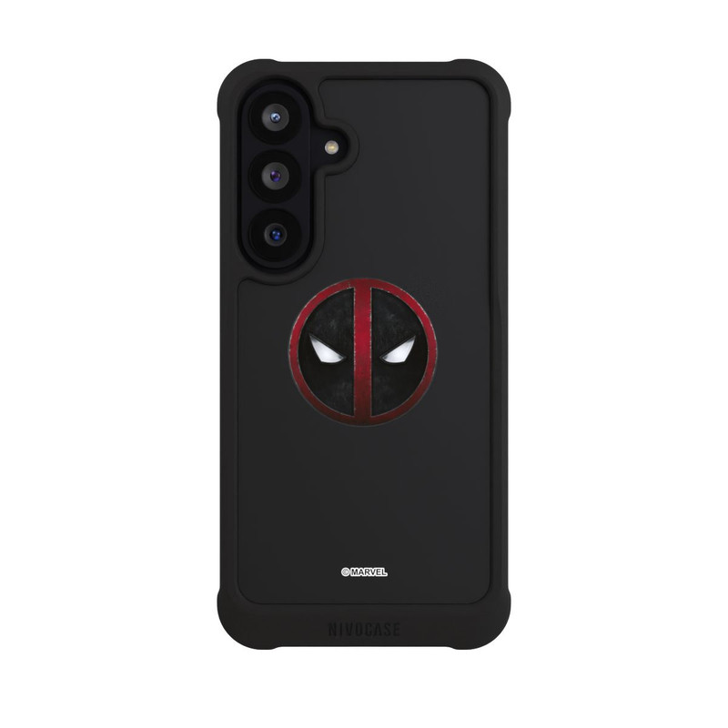 Galaxy S26 FE NIVOmax Deadpool Logo Transparent