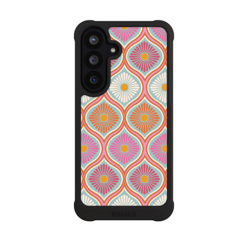 Samsung Galaxy S26 FE NIVOmax Groovy 70s Retro Mod Flower Power
