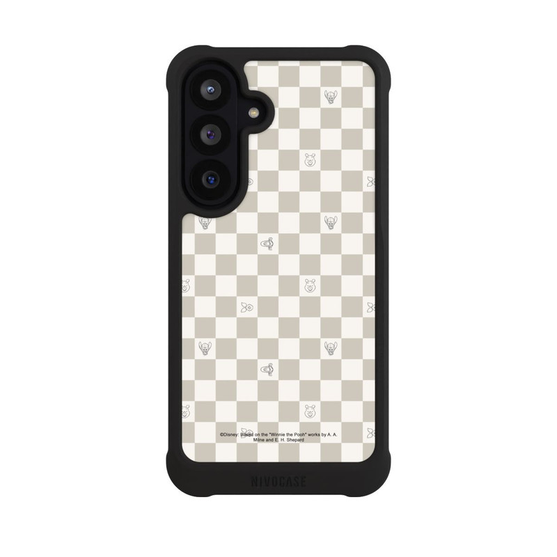 Galaxy S26 FE NIVOmax Winnie Puuh Kariert Beige