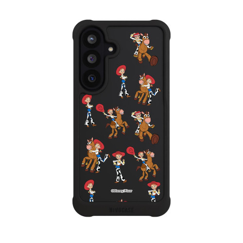 Samsung Galaxy S26 FE NIVOmax Toy Story 5 Jessie Cowboy Pattern Transparent