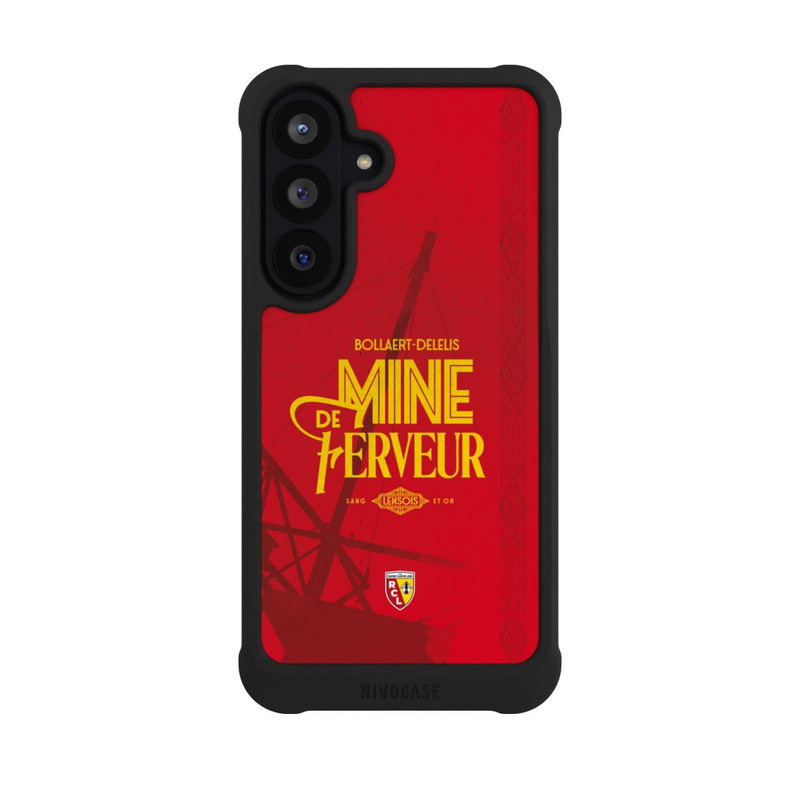 Galaxy S26 FE NIVOmax RC Lens Mine de Ferveur rouge V2
