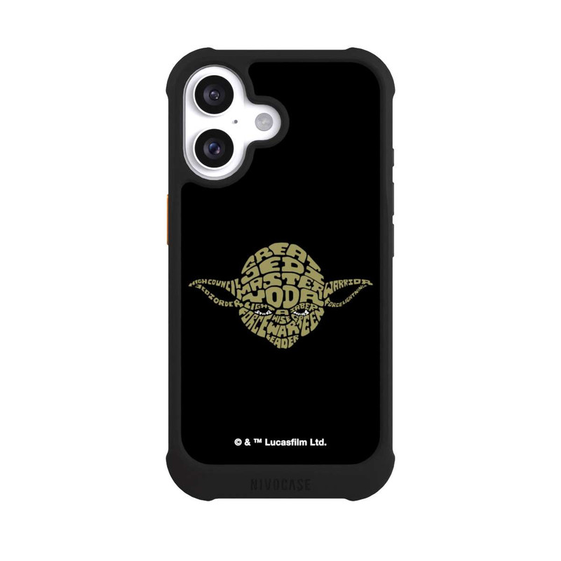 iPhone 16 NIVOmax Yoda Typo Grafisch