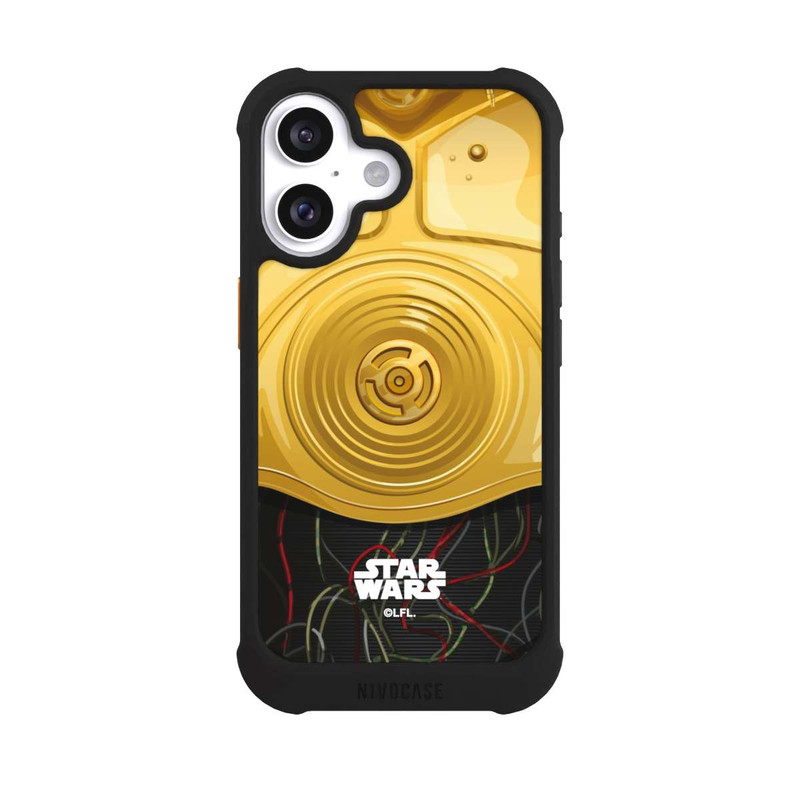 iPhone 16 NIVOmax C3PO Closeup