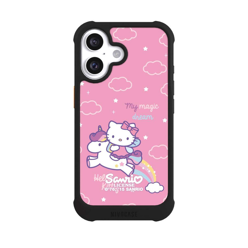 iPhone 16 NIVOmax Hello Kitty - Magisches Einhorn
