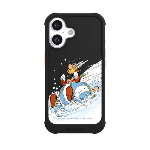  NIVOmax Asterix &amp; Obelix Schlitten Transparent