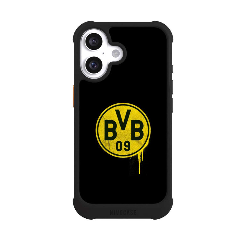 iPhone 16 NIVOmax Spraylogo Dark - BVB