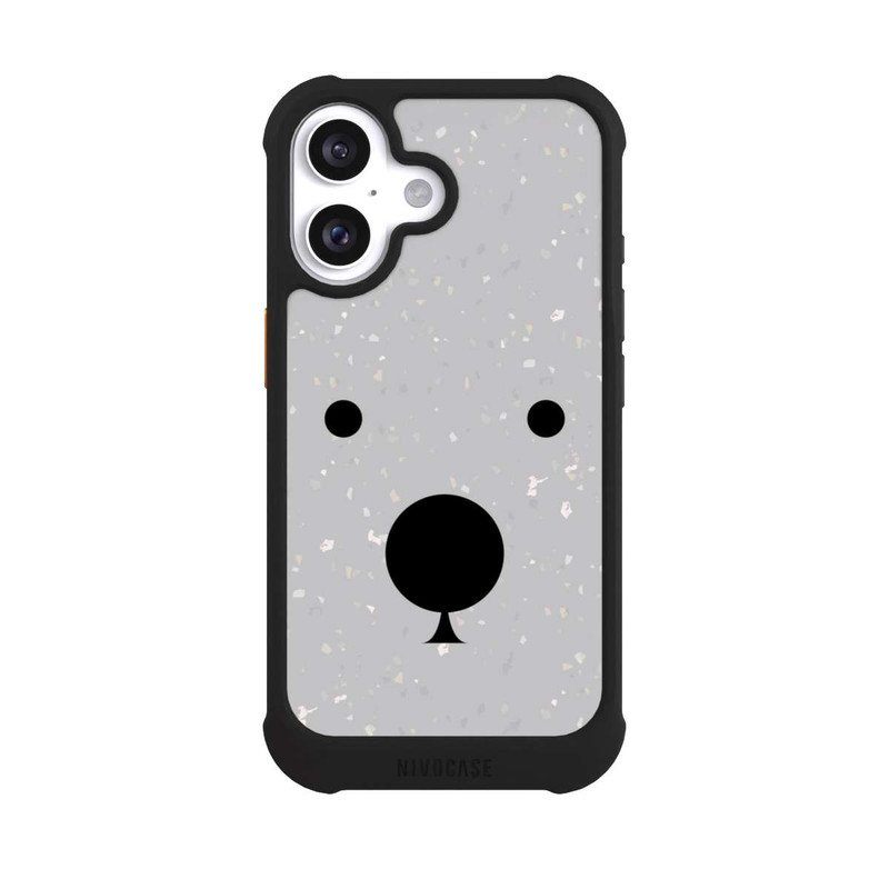 iPhone 16 NIVOmax Bär Nahaufnahme