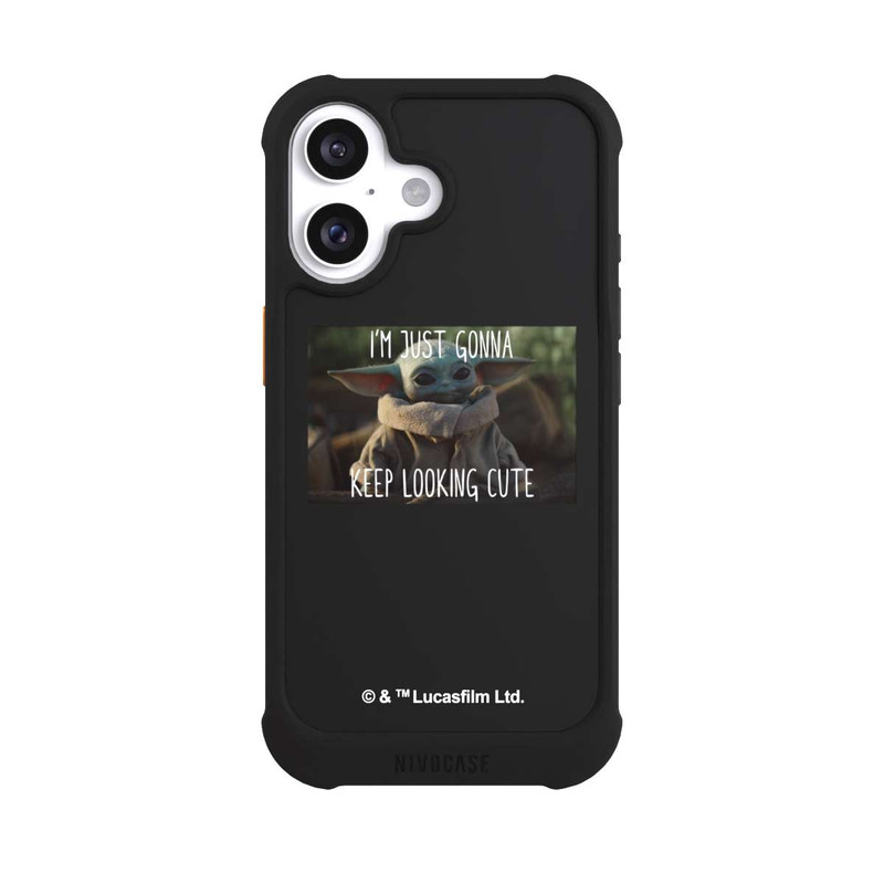 iPhone 16 NIVOmax Star Wars The Child Cute Transparent