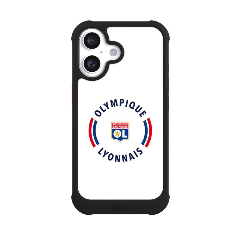iPhone 16 NIVOmax OL Logo Weiß