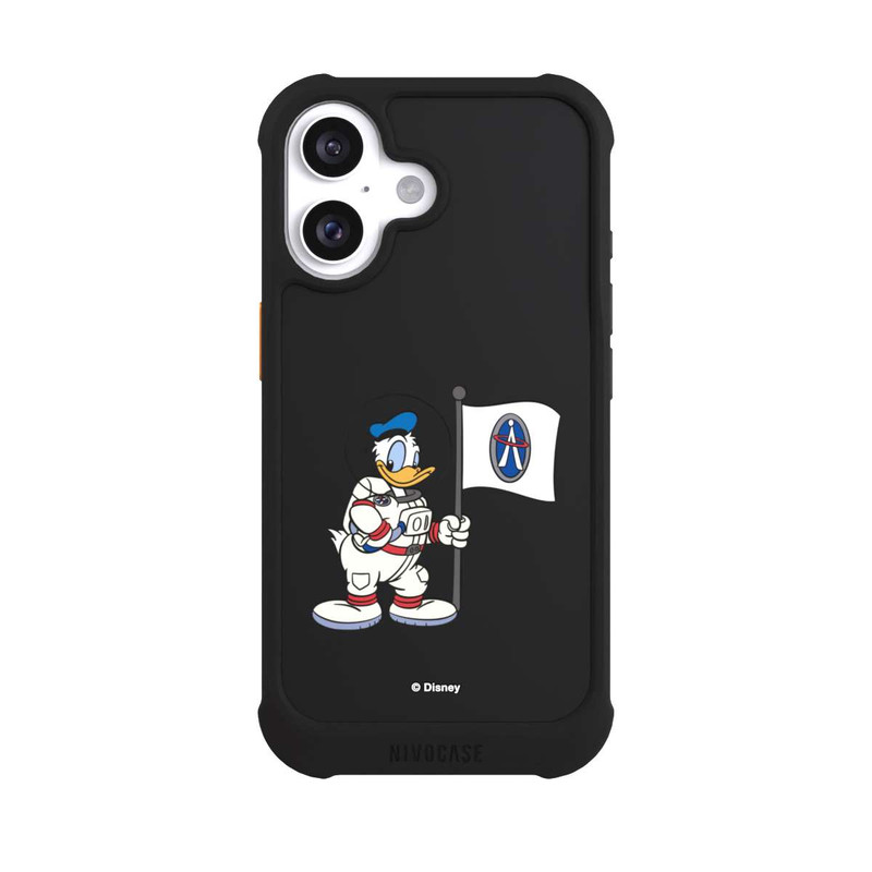 iPhone 16 NIVOmax Donald Duck Astronaut Transparent