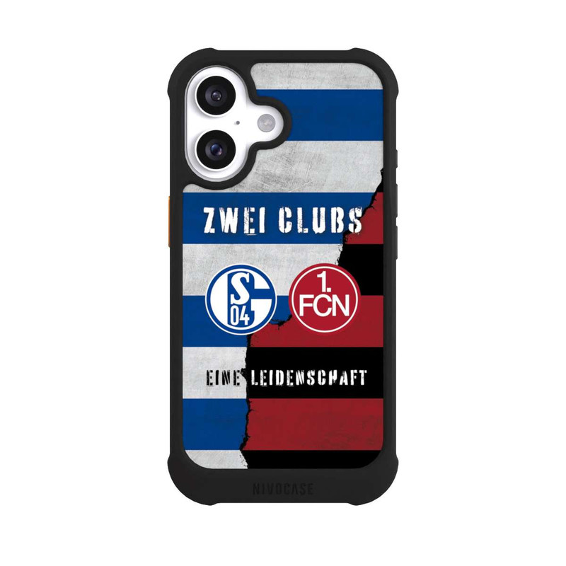 iPhone 16 NIVOmax Fanfreundschaft Schalke x Nürnberg