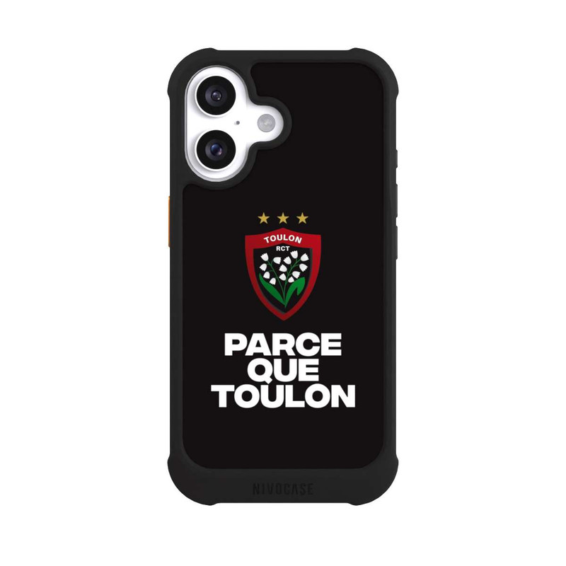 iPhone 16 NIVOmax Parce Que Toulon Schwarz