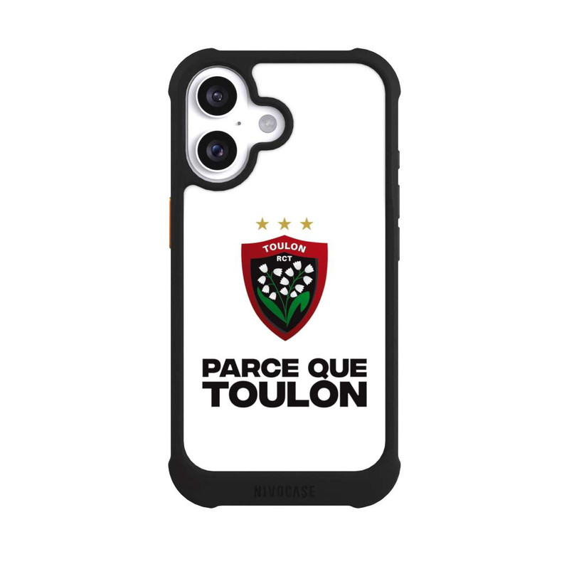 iPhone 16 NIVOmax RC Toulonnais Weiß