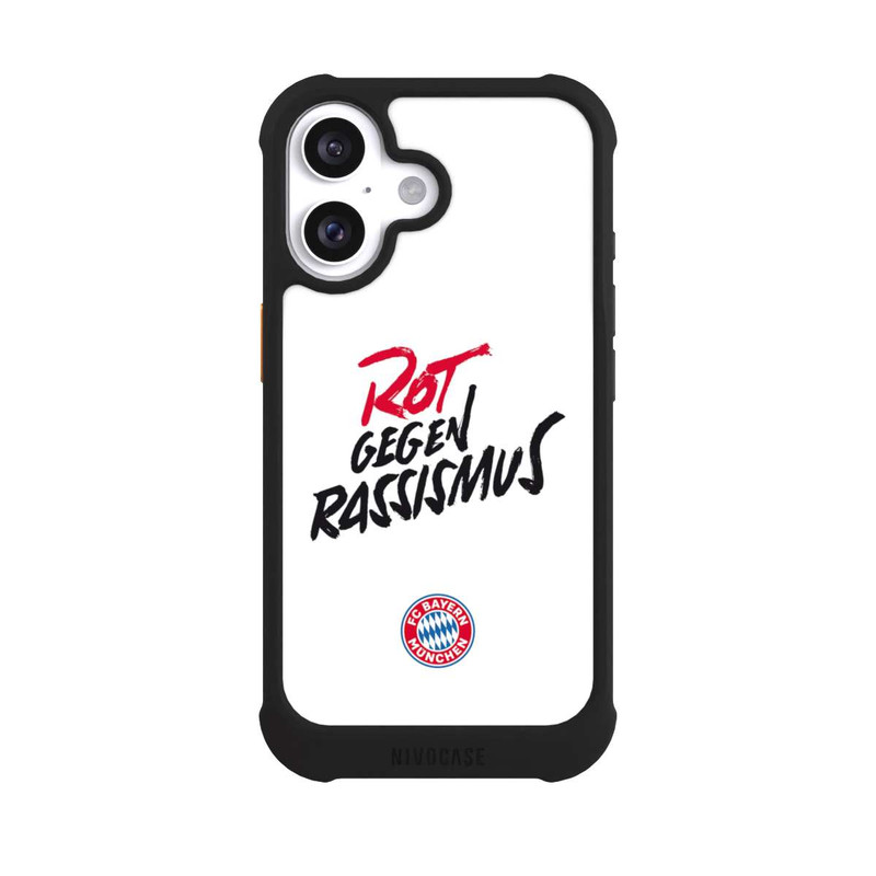 iPhone 16 NIVOmax FCB Rot gegen Rassismus