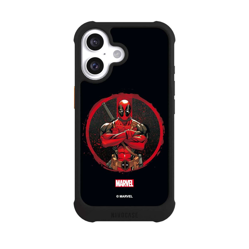 iPhone 16 NIVOmax Deadpool Badge