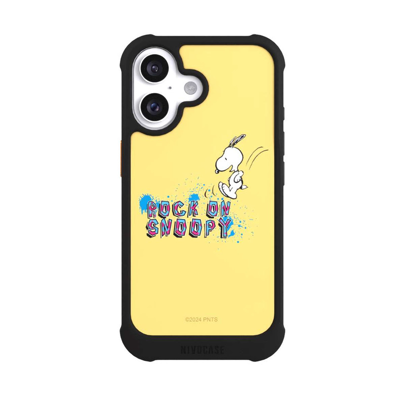 iPhone 16 NIVOmax Rock on Snoopy