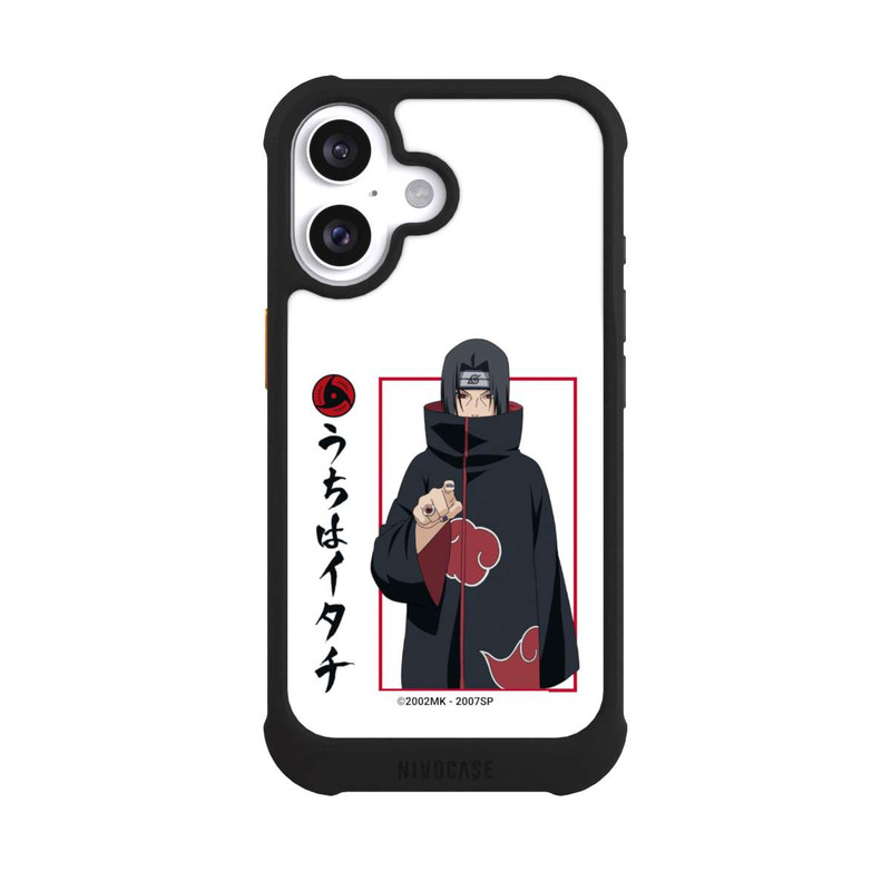 iPhone 16 NIVOmax Itachi Geste Weiß
