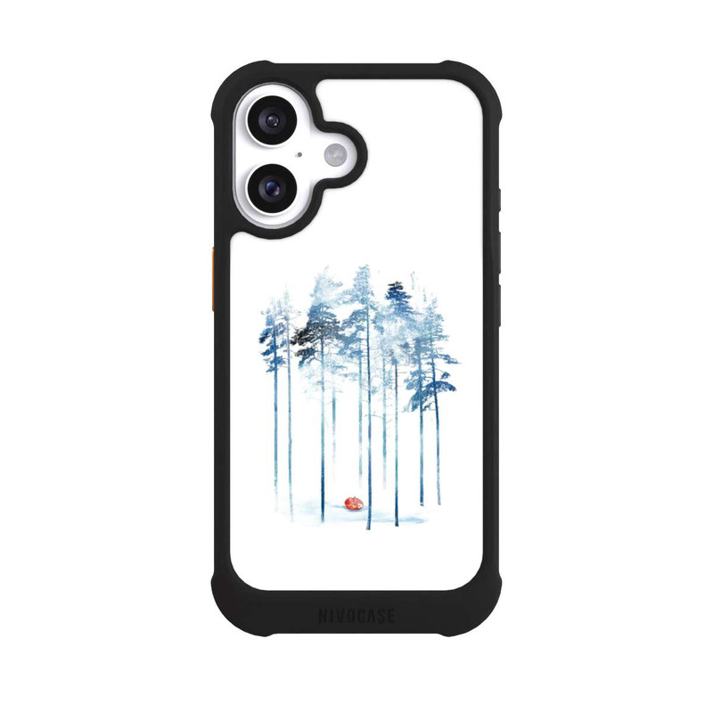 iPhone 16 NIVOmax Schlafen im Wald