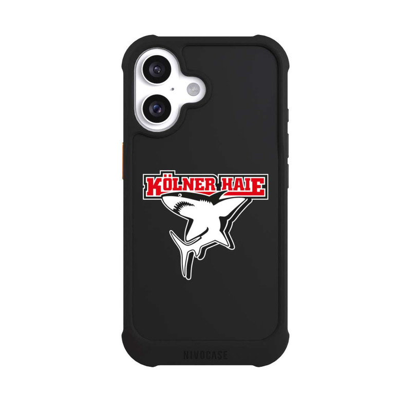 iPhone 16 NIVOmax Kölner Haie Logo Transparent