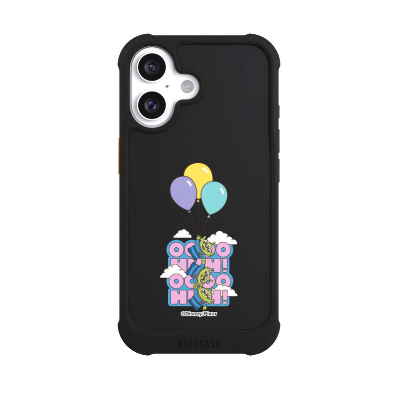 iPhone 16 NIVOmax Toy Story Aliens Balloons OOOOHHH Transparent