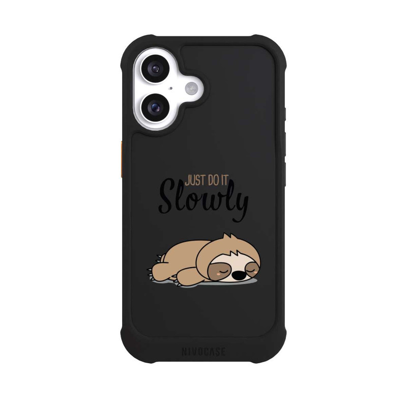 iPhone 16 NIVOmax Just Do It Slowly Sloth 2